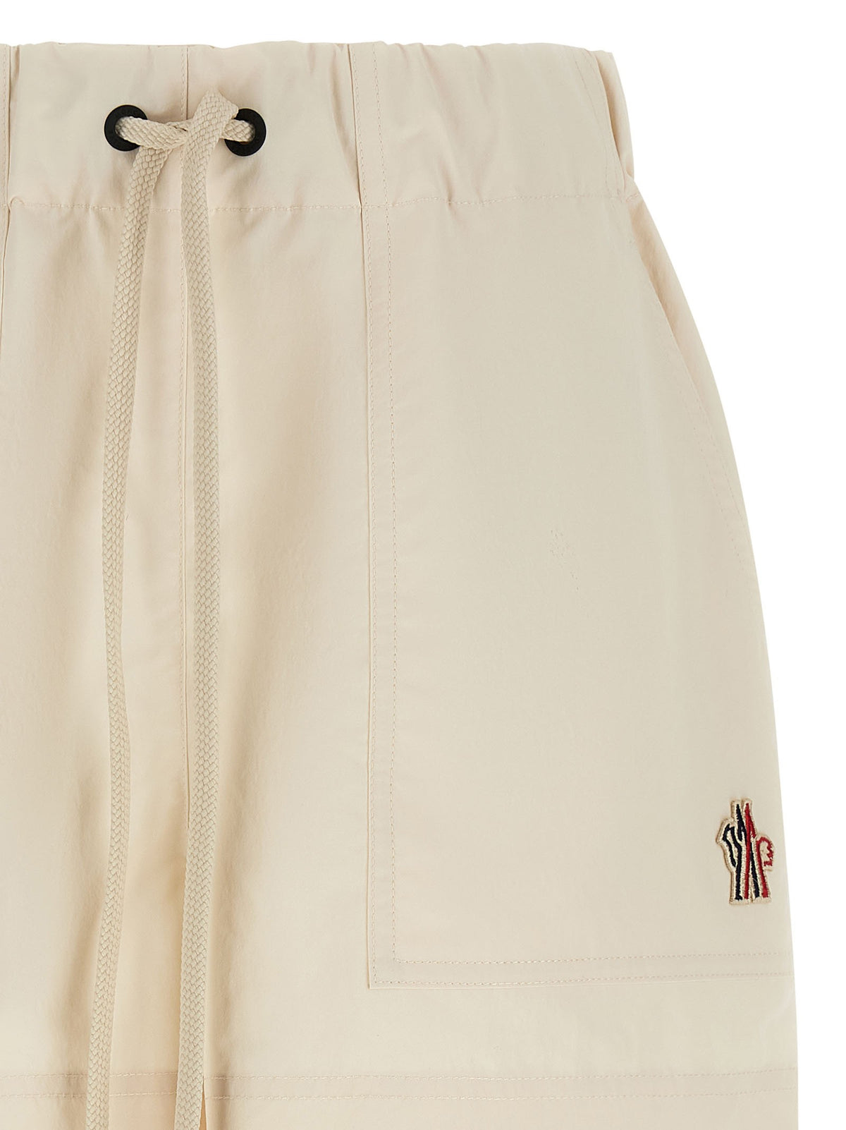MONCLER GRENOBLE - Technical froissé shorts