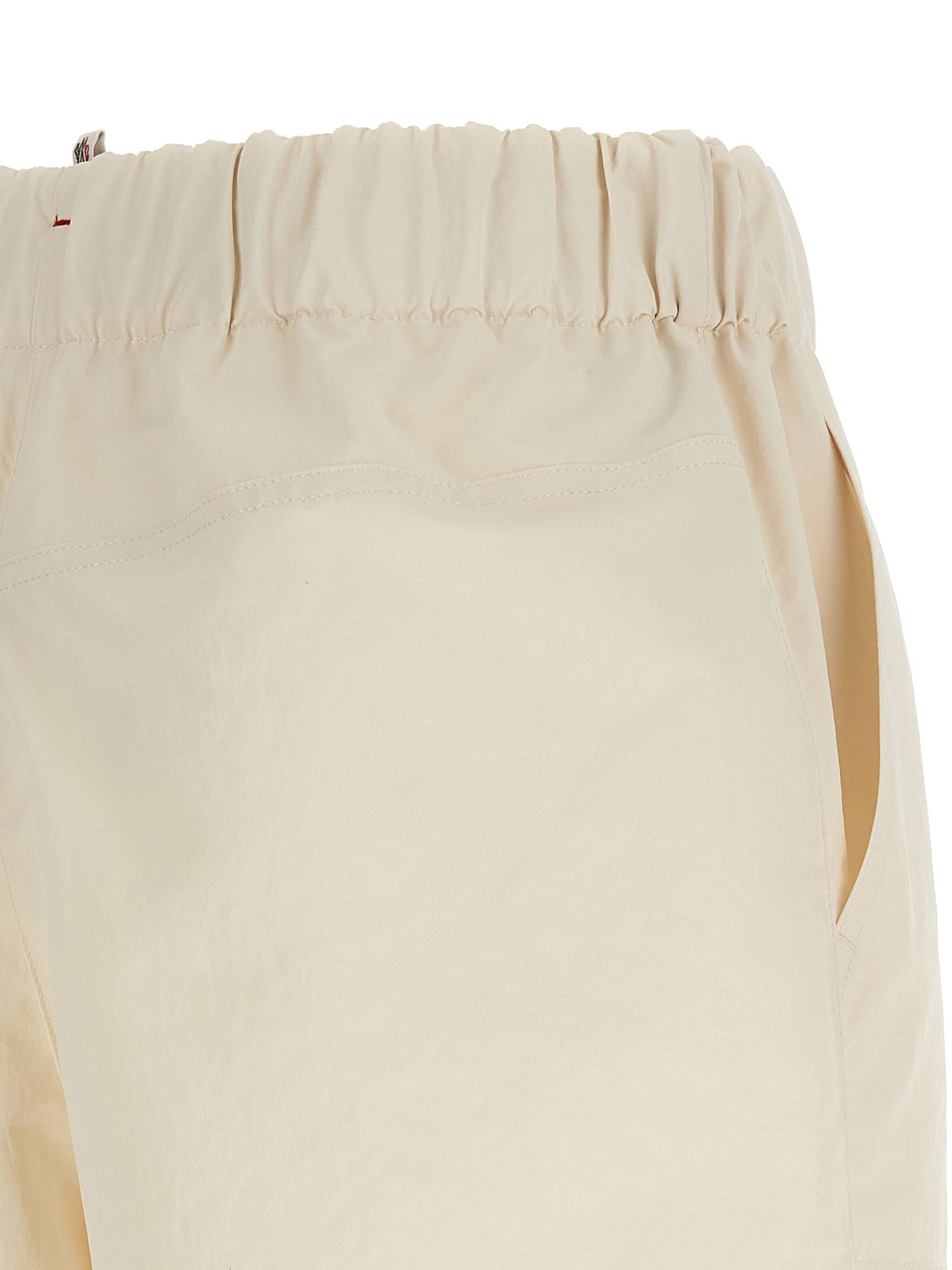 MONCLER GRENOBLE - Technical froissé shorts