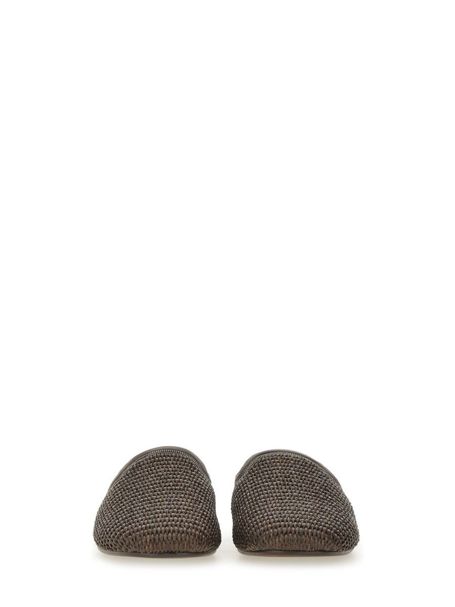 TECHNO RAFFIA SLIPPER