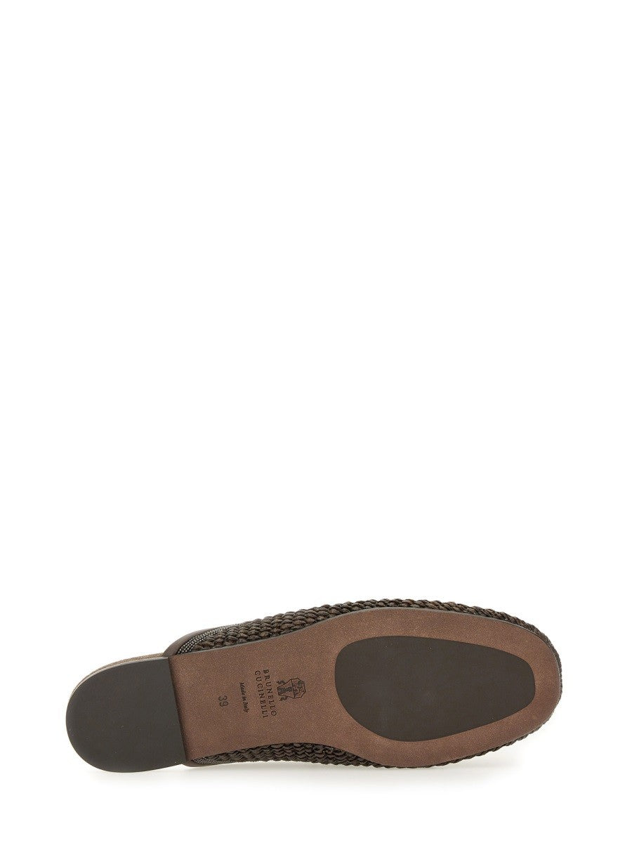 TECHNO RAFFIA SLIPPER