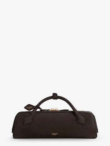 ALAIA - Teckel Clutch suede handbag