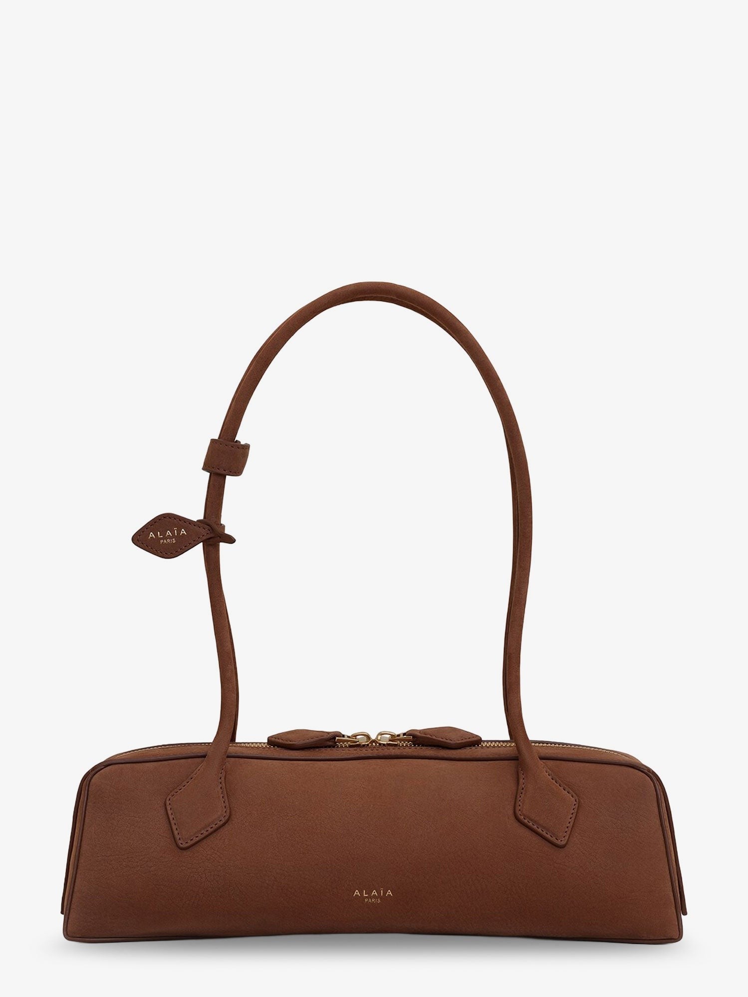 ALAIA - Teckel Medium suede shoulder bag