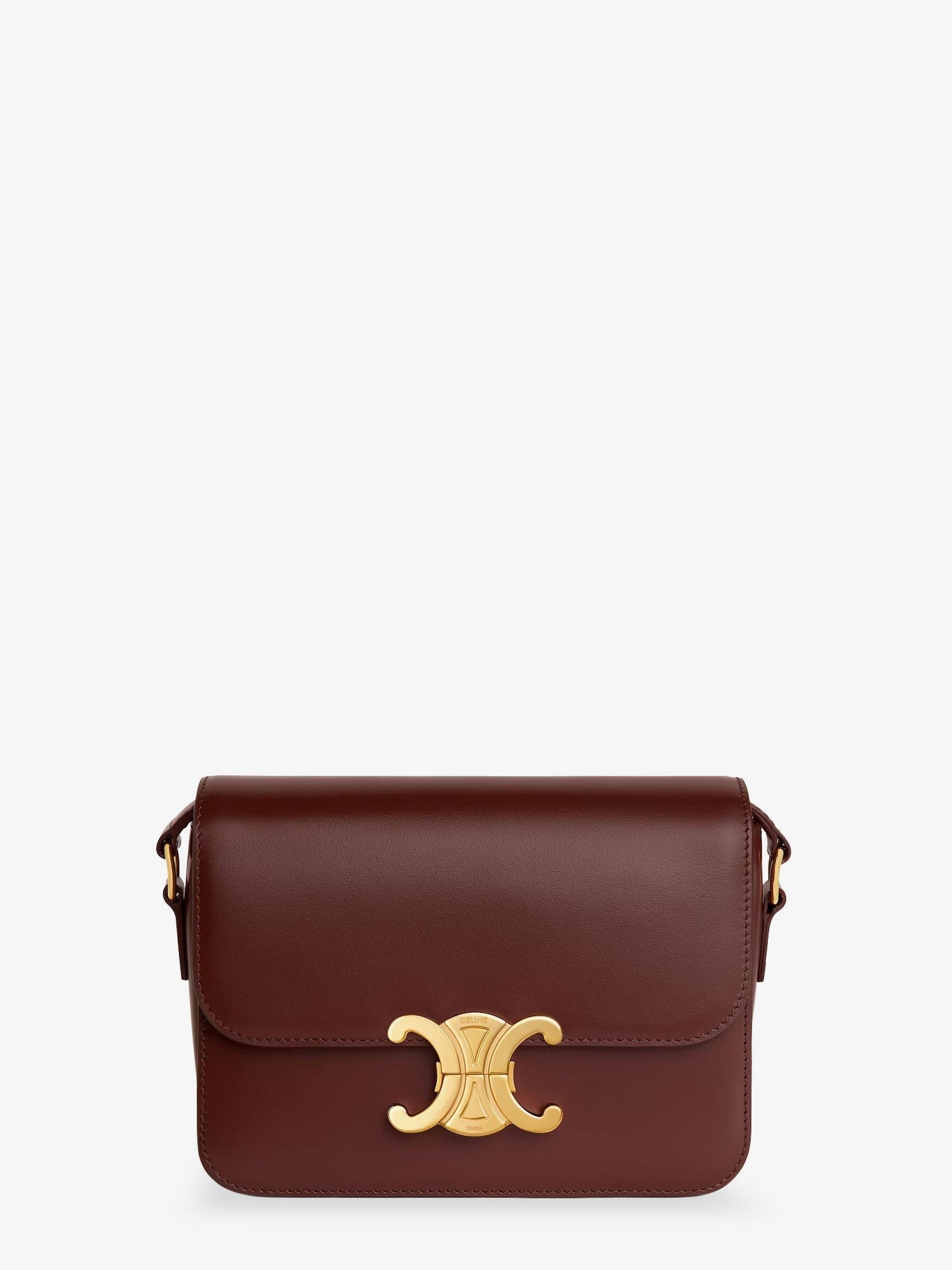 Teen Triomphe leather crossbody bag