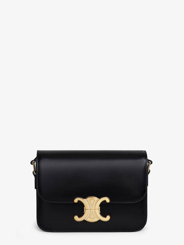 Teen Triomphe leather crossbody bag