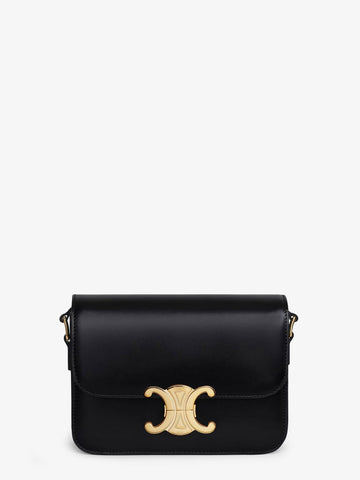 Teen Triomphe leather shoulder bag