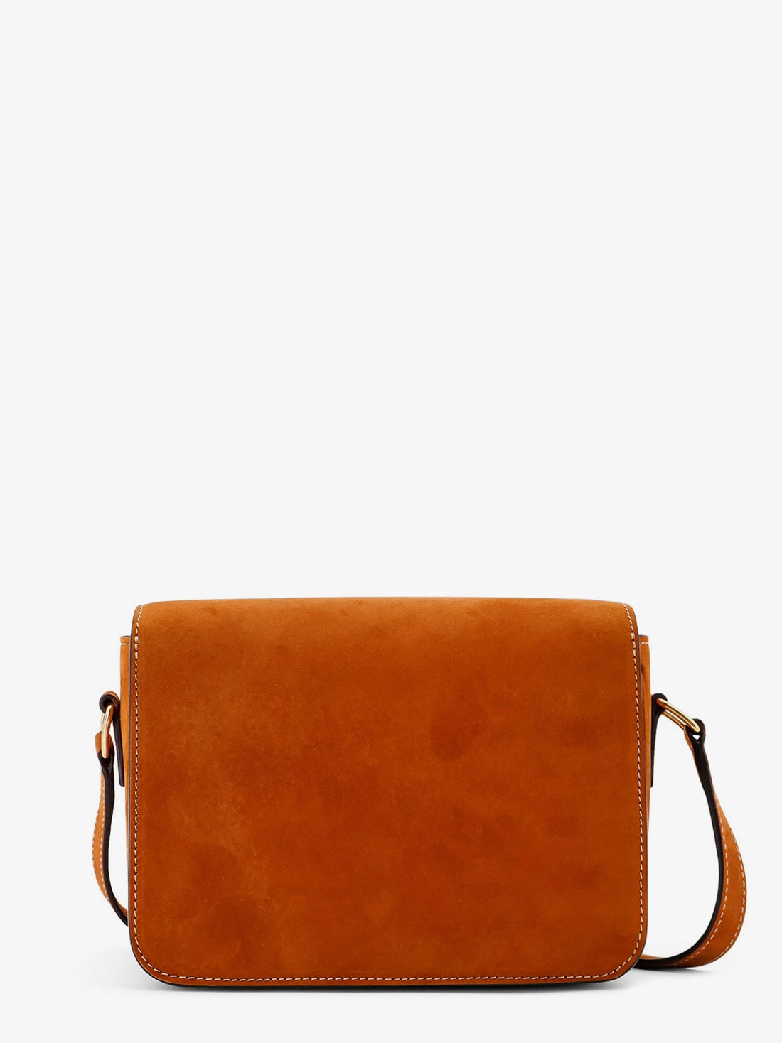 Teen Triomphe suede shoulder bag