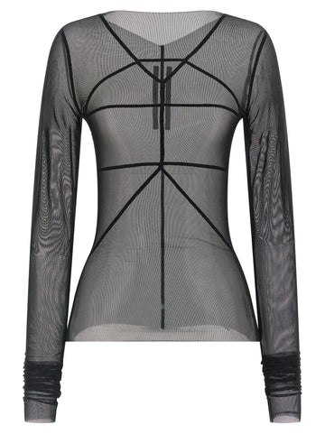 RICK OWENS - 'Temple Top' sweater
