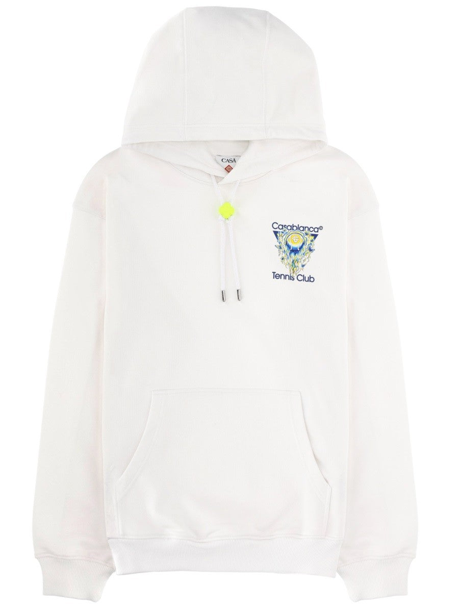 CASABLANCA CASABLANCA - "TENNIS CLUB ICON" SWEATSHIRT