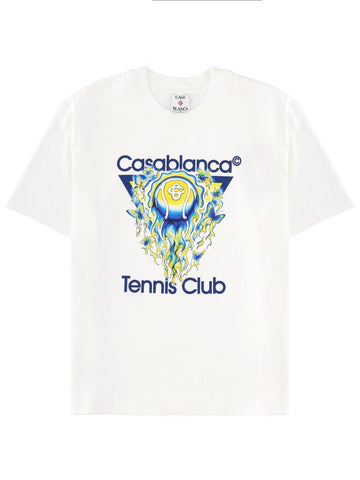 CASABLANCA - "TENNIS CLUB" T-SHIRT tennis-club-t-shirt