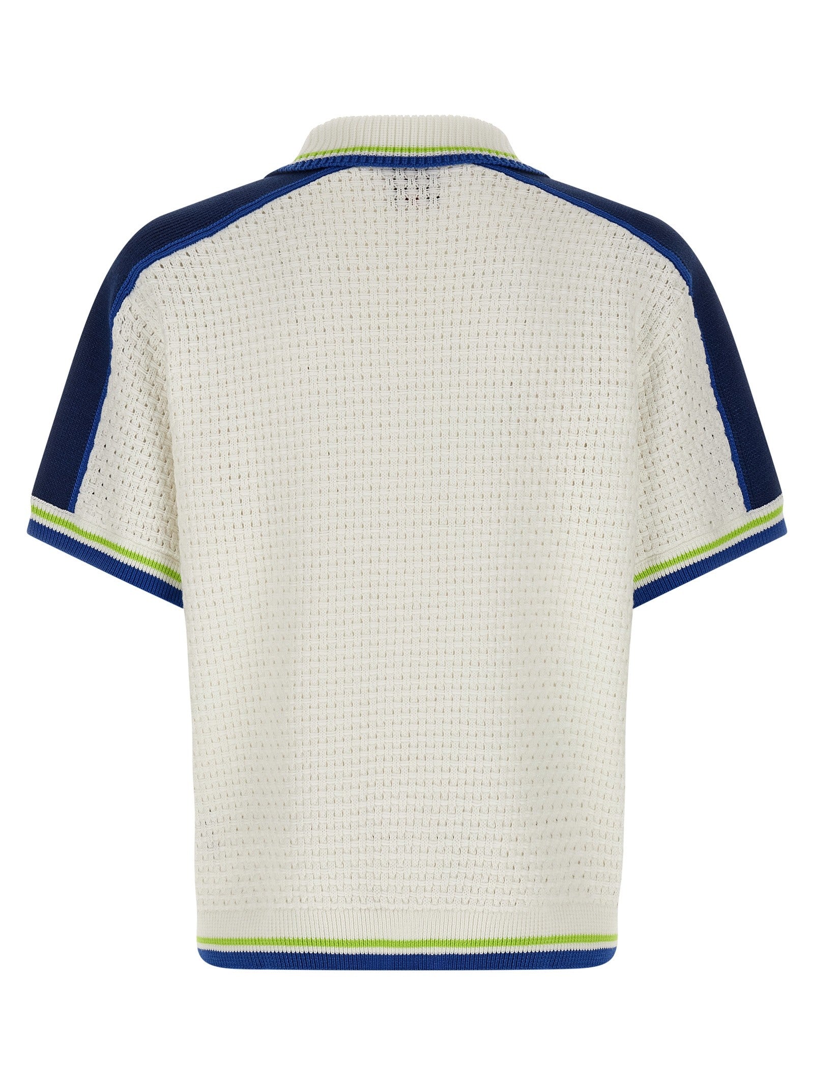 CASABLANCA - 'Tennis Cotton Crochet' shirt