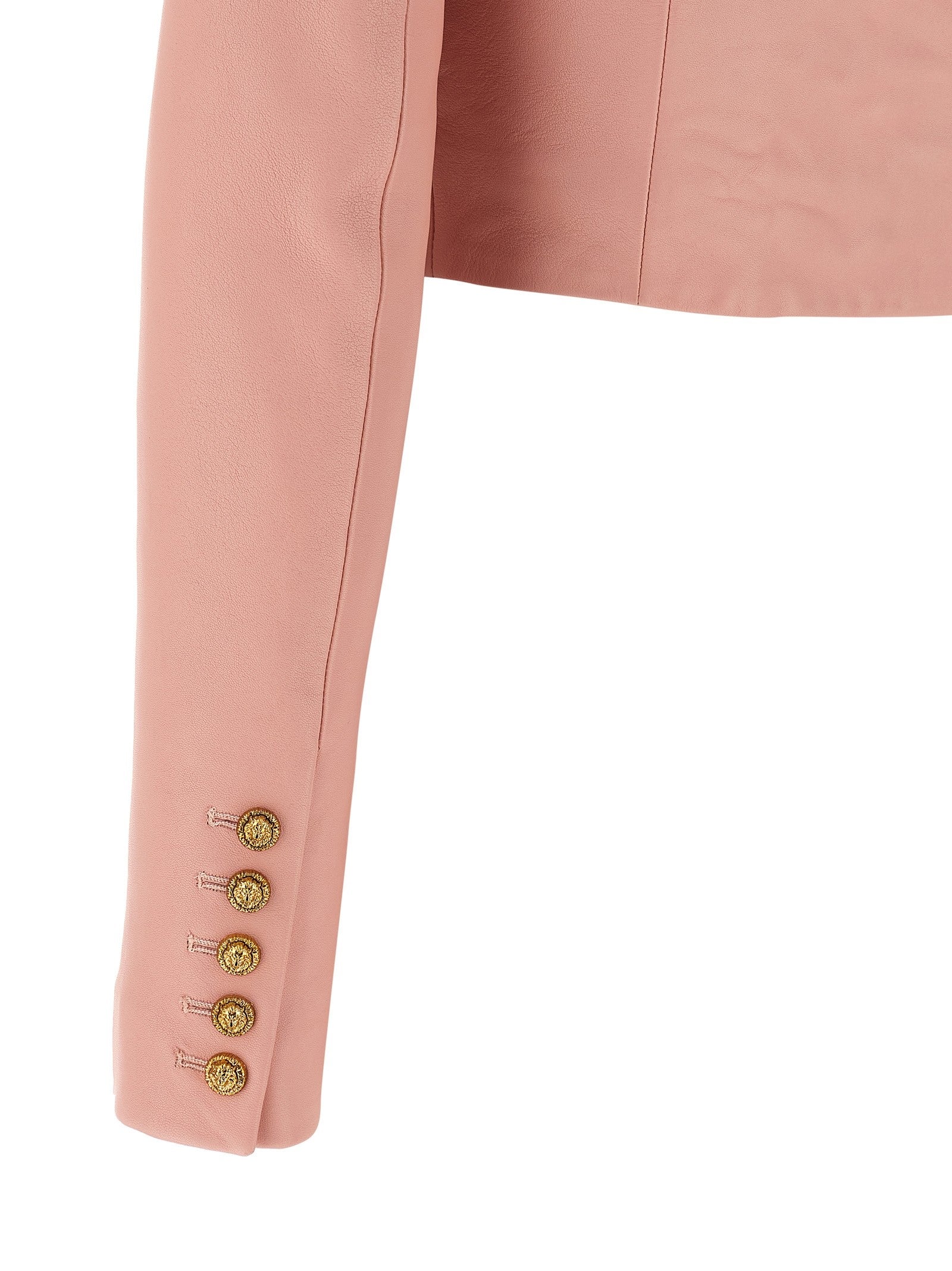 Balmain - 'Testa di leone' bolero blazer