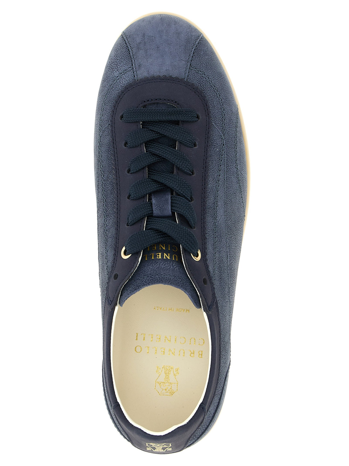 Brunello Cucinelli - Texture nubuck sneakers