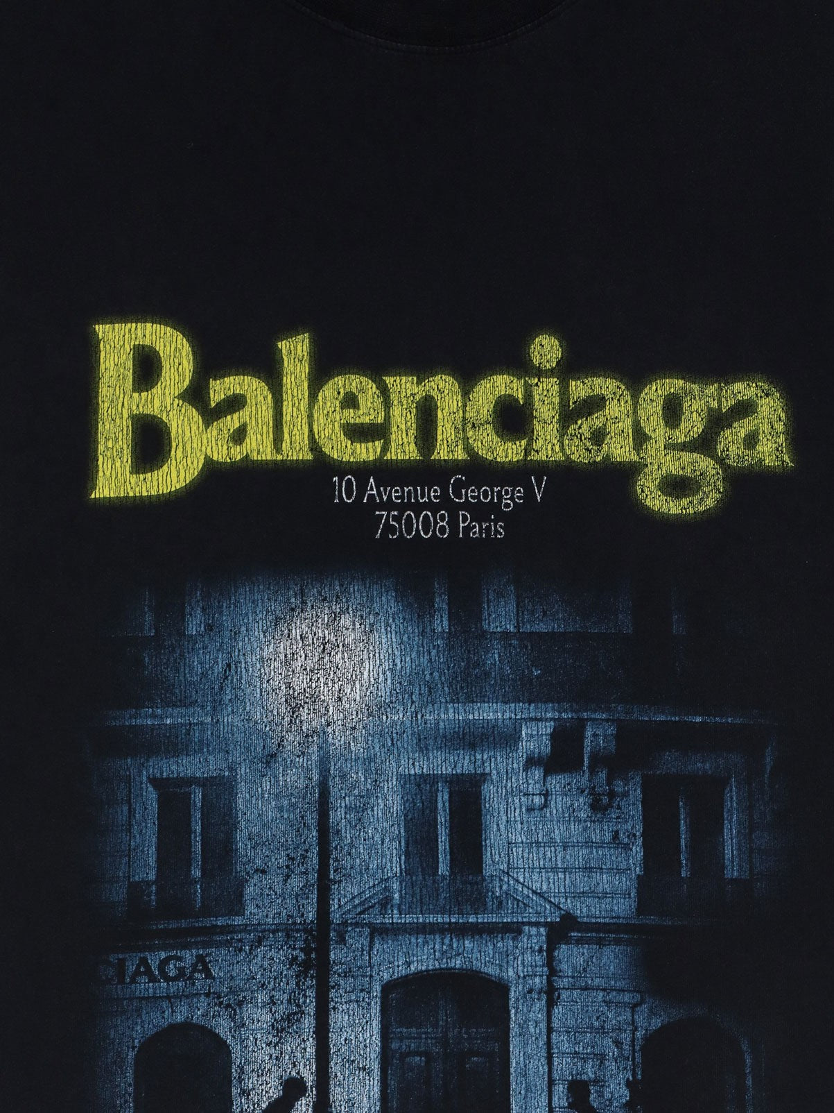 Balenciaga Balenciaga - The Address cotton T-shirt