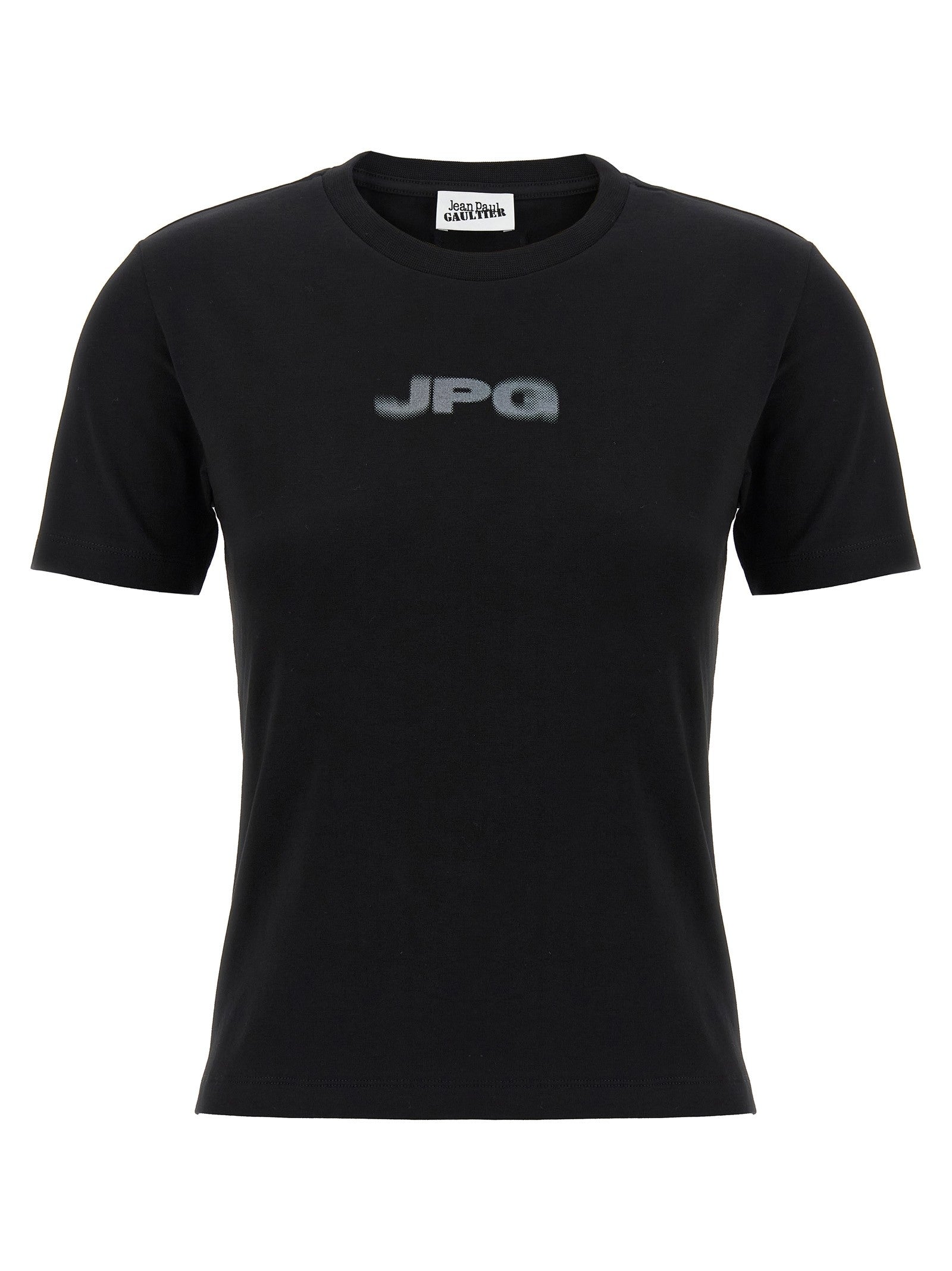 JEAN PAUL GAULTIER - 'The Black JPG Baby Tee' T-shirt