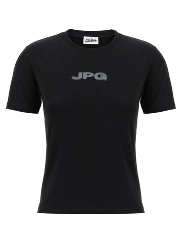 JEAN PAUL GAULTIER - 'The Black JPG Baby Tee' T-shirt