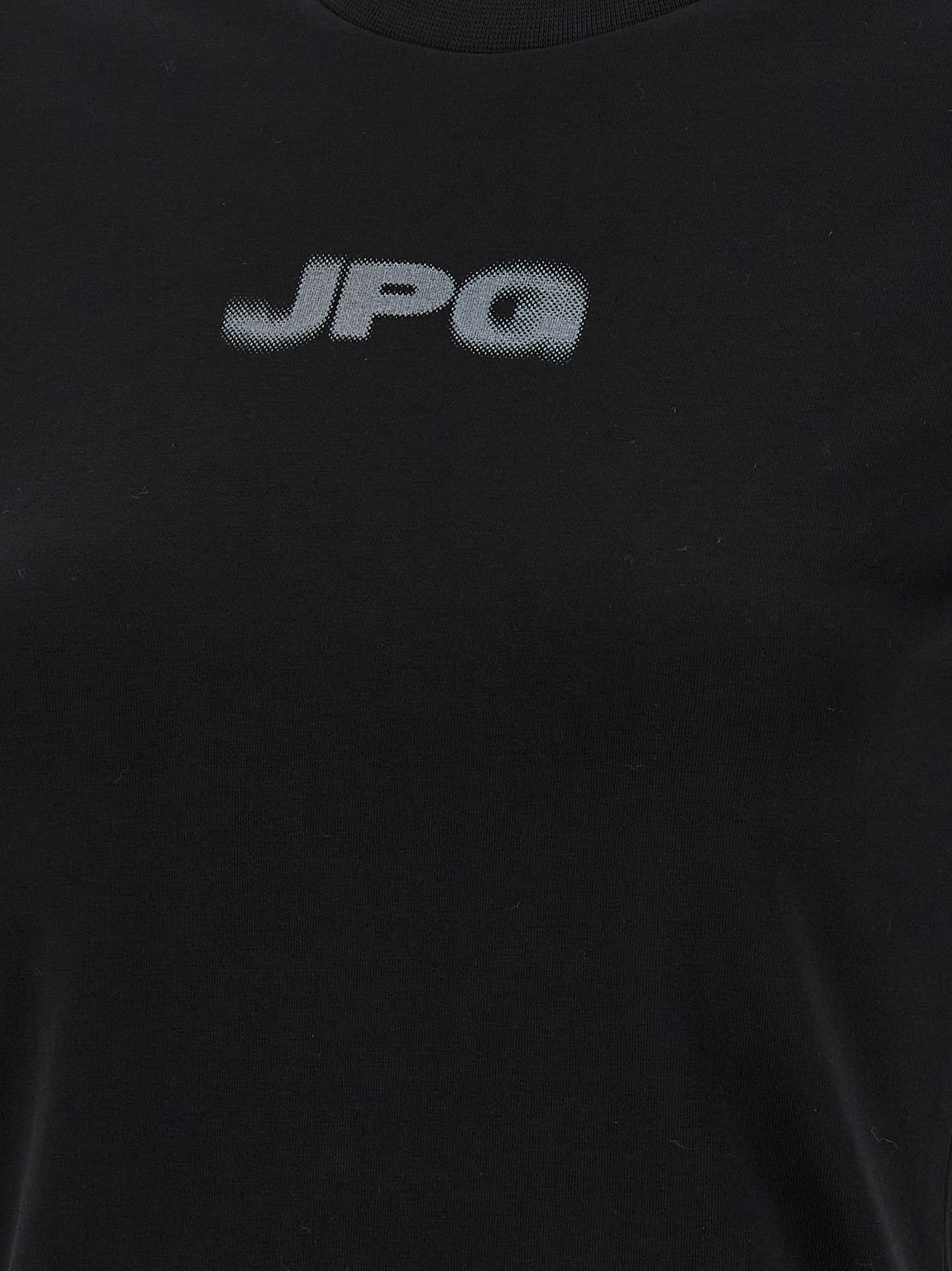 JEAN PAUL GAULTIER - 'The Black JPG Baby Tee' T-shirt