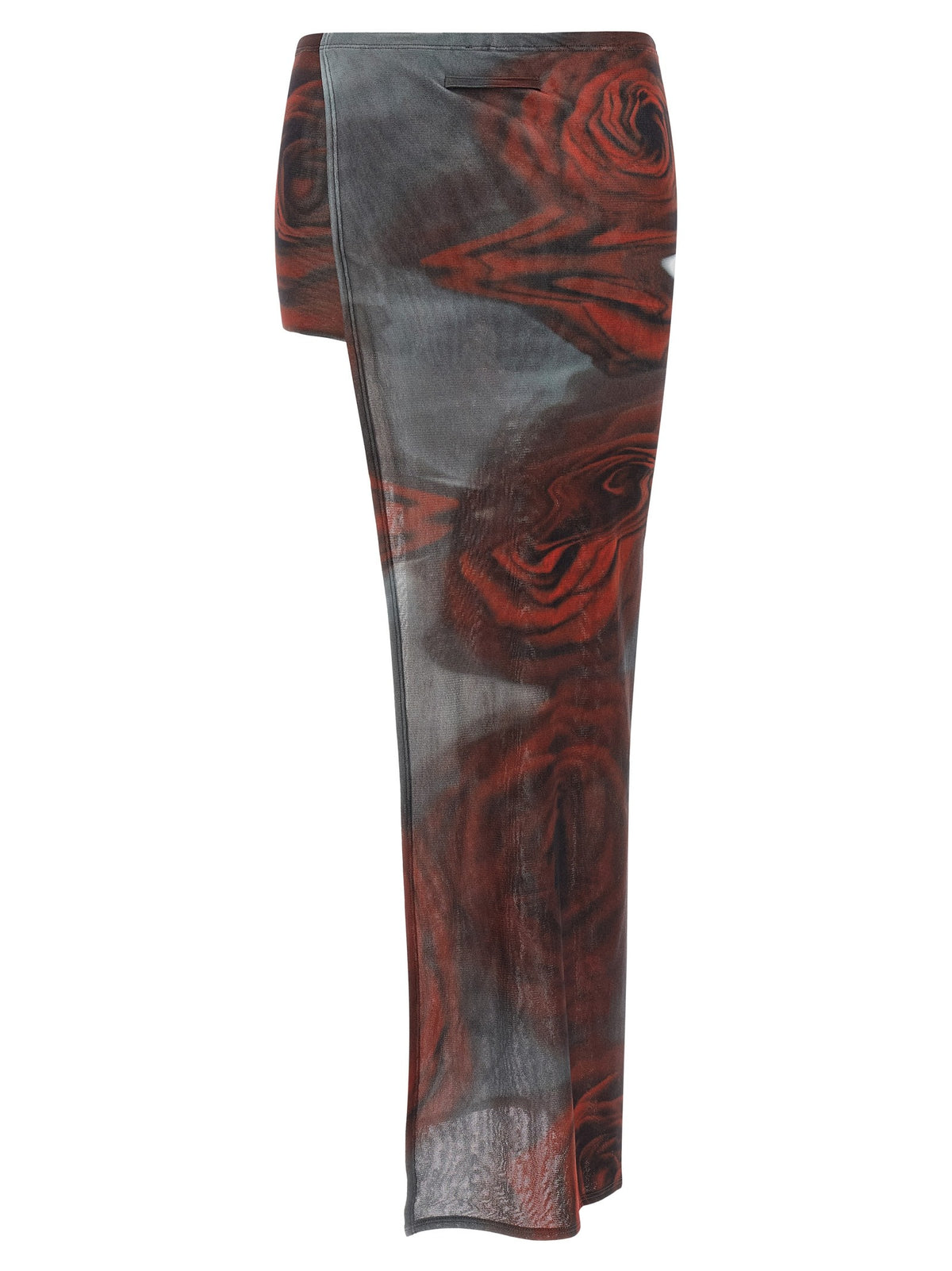 JEAN PAUL GAULTIER - 'The Red Blurry Roses' skort