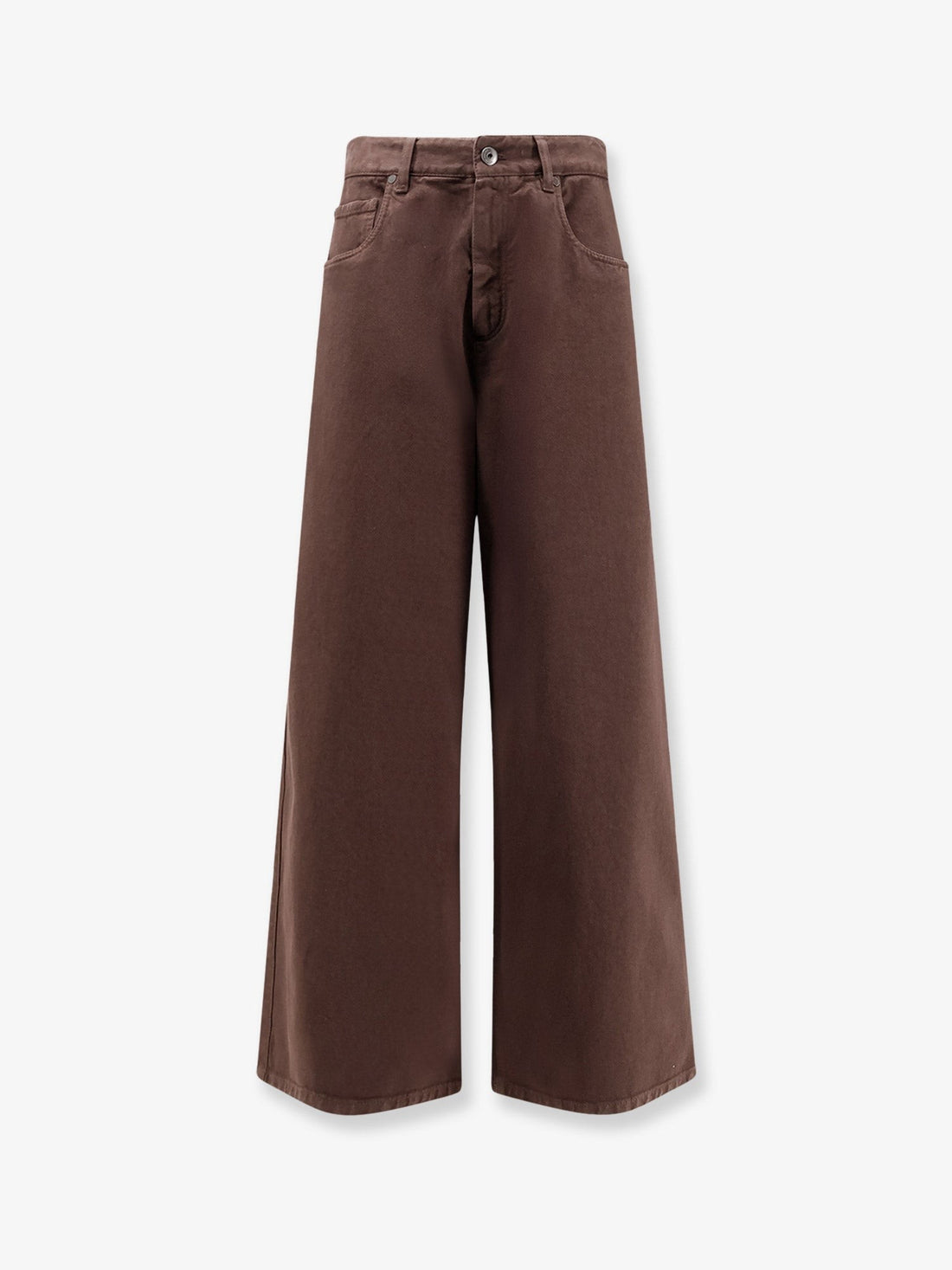 Brunello Cucinelli - The Relaxed Boyfriend Jean-Soft Barrel Leg FONDENTE 44