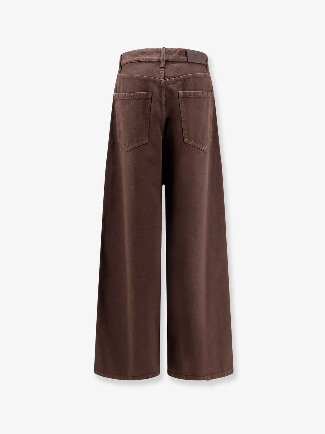Brunello Cucinelli - The Relaxed Boyfriend Jean-Soft Barrel Leg FONDENTE 44