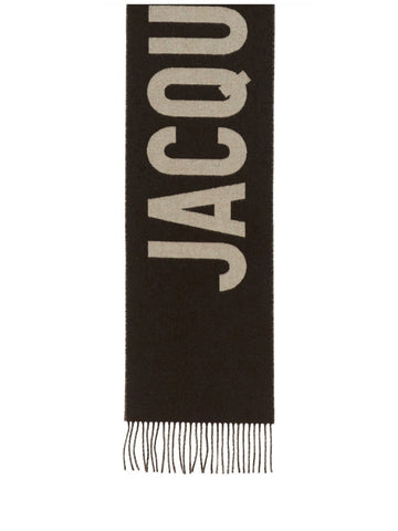 THE SCARF WITH LOGO