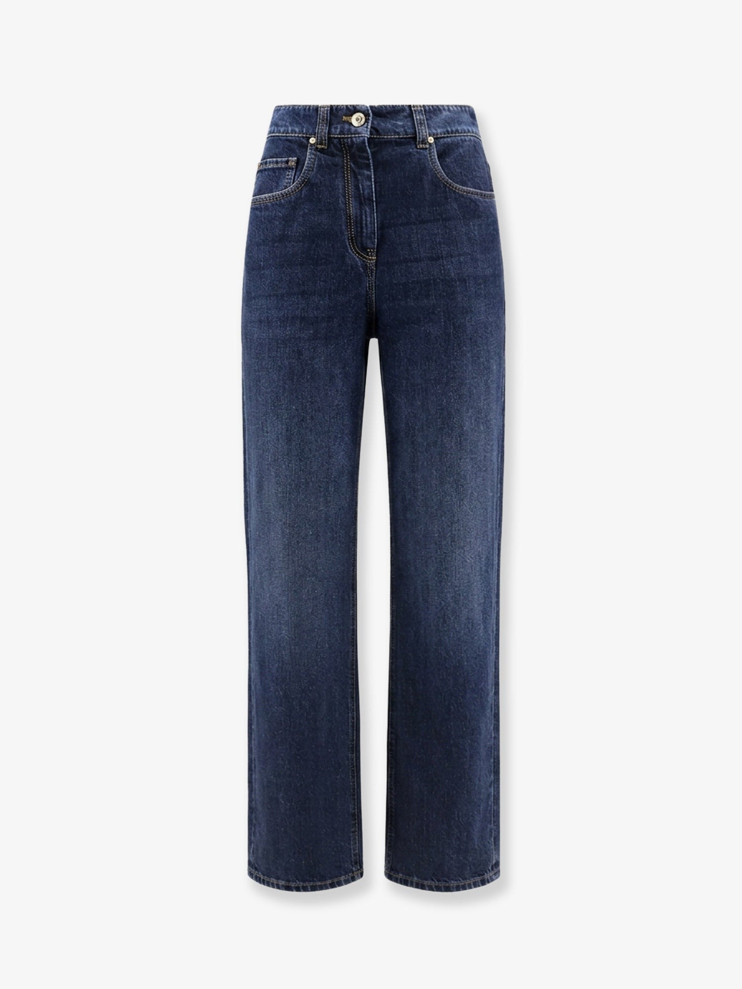 Brunello Cucinelli - The Wide Barrel -Full Lenght Jeans