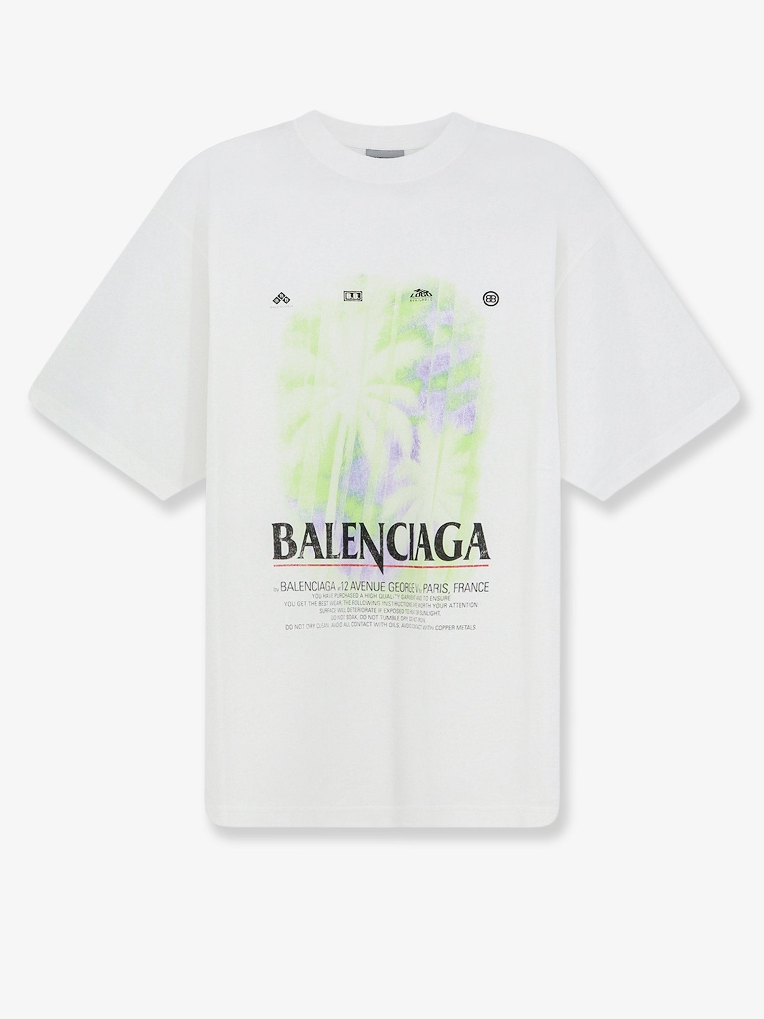 Balenciaga Balenciaga - The Window cotton T-shirt