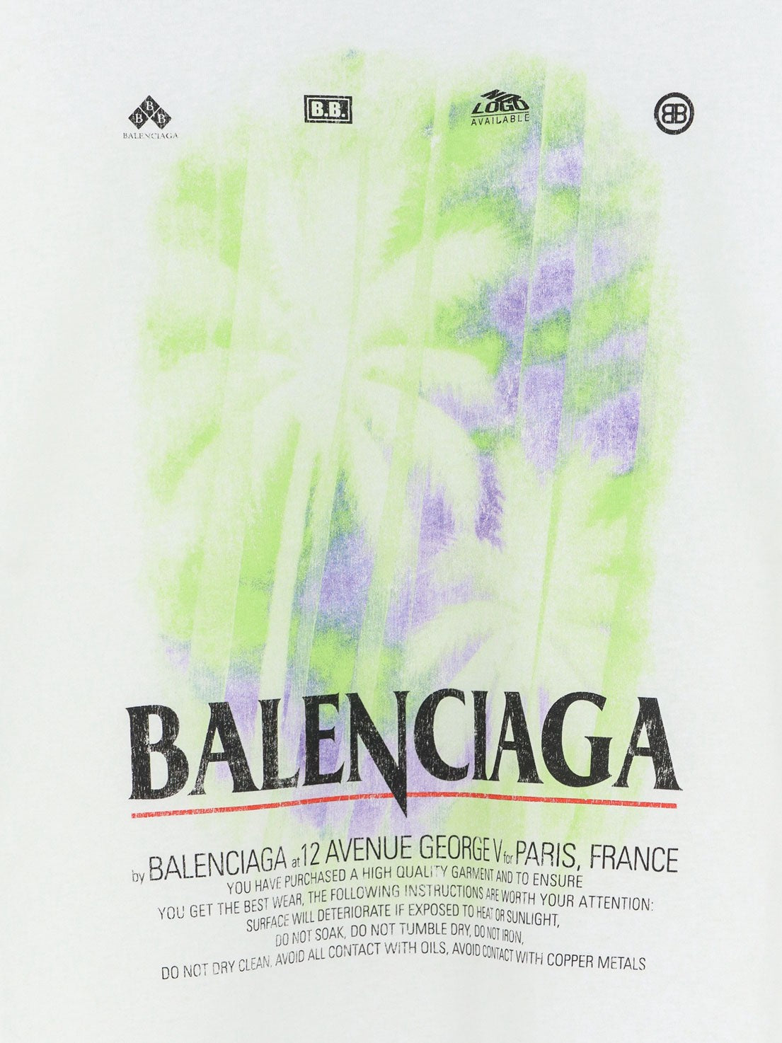 Balenciaga Balenciaga - The Window cotton T-shirt