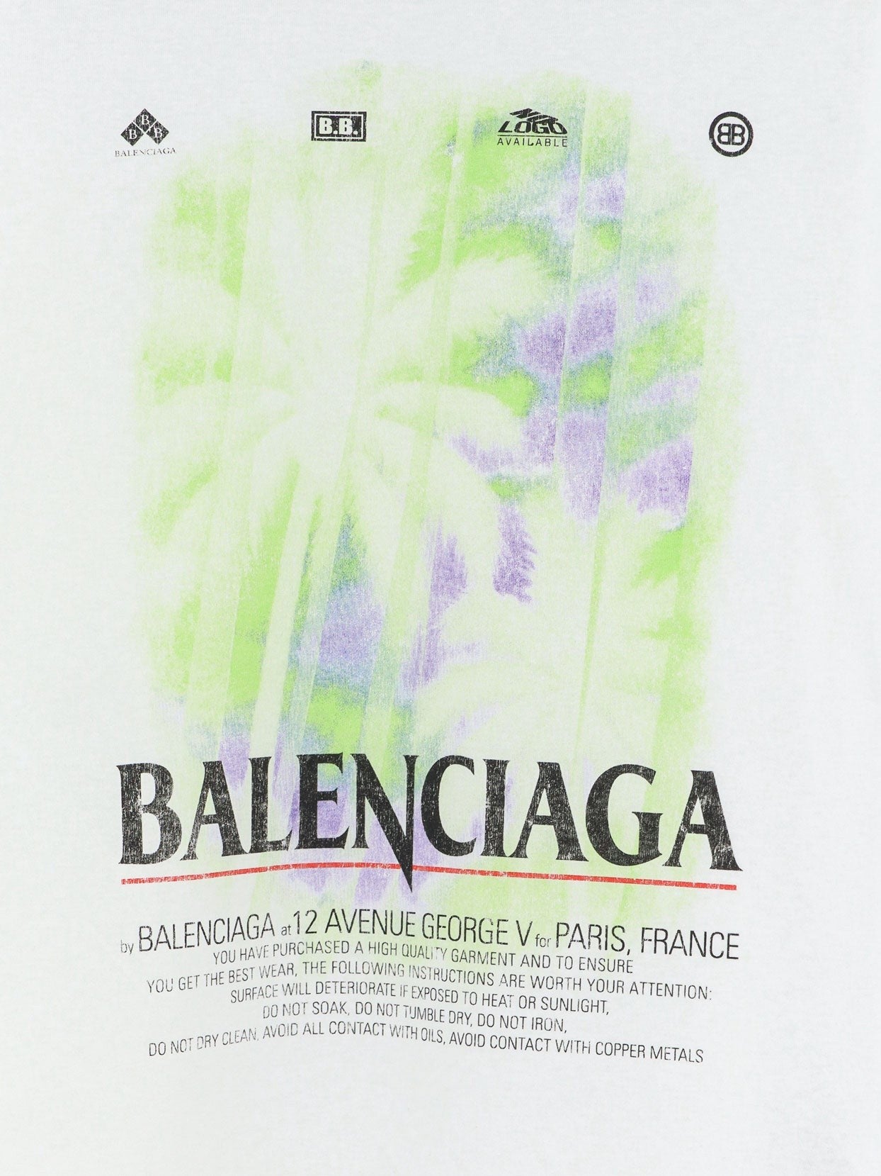 Balenciaga Balenciaga - The Window cotton T-shirt