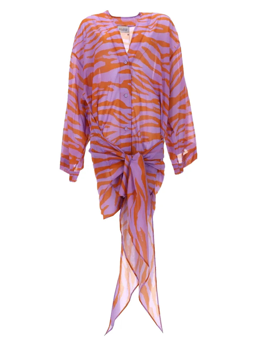 The Attico The Attico - MINI ABITO WRAP