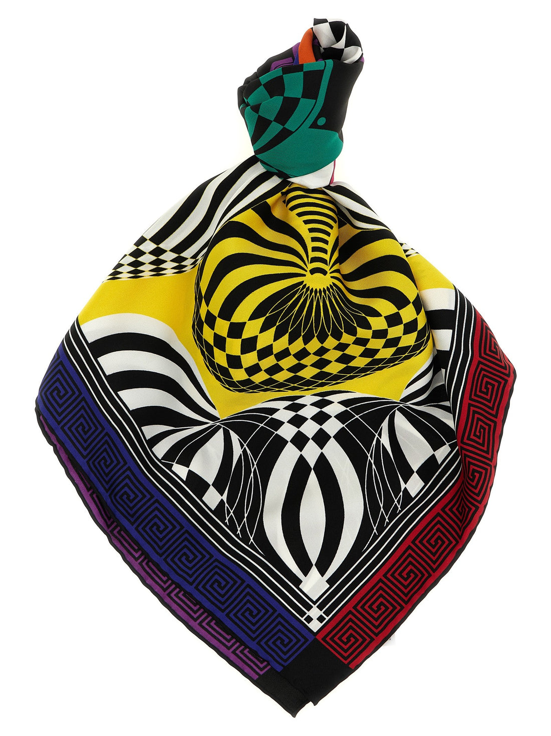 Versace - 'Theatre' print silk scarf MULTICOLOR U