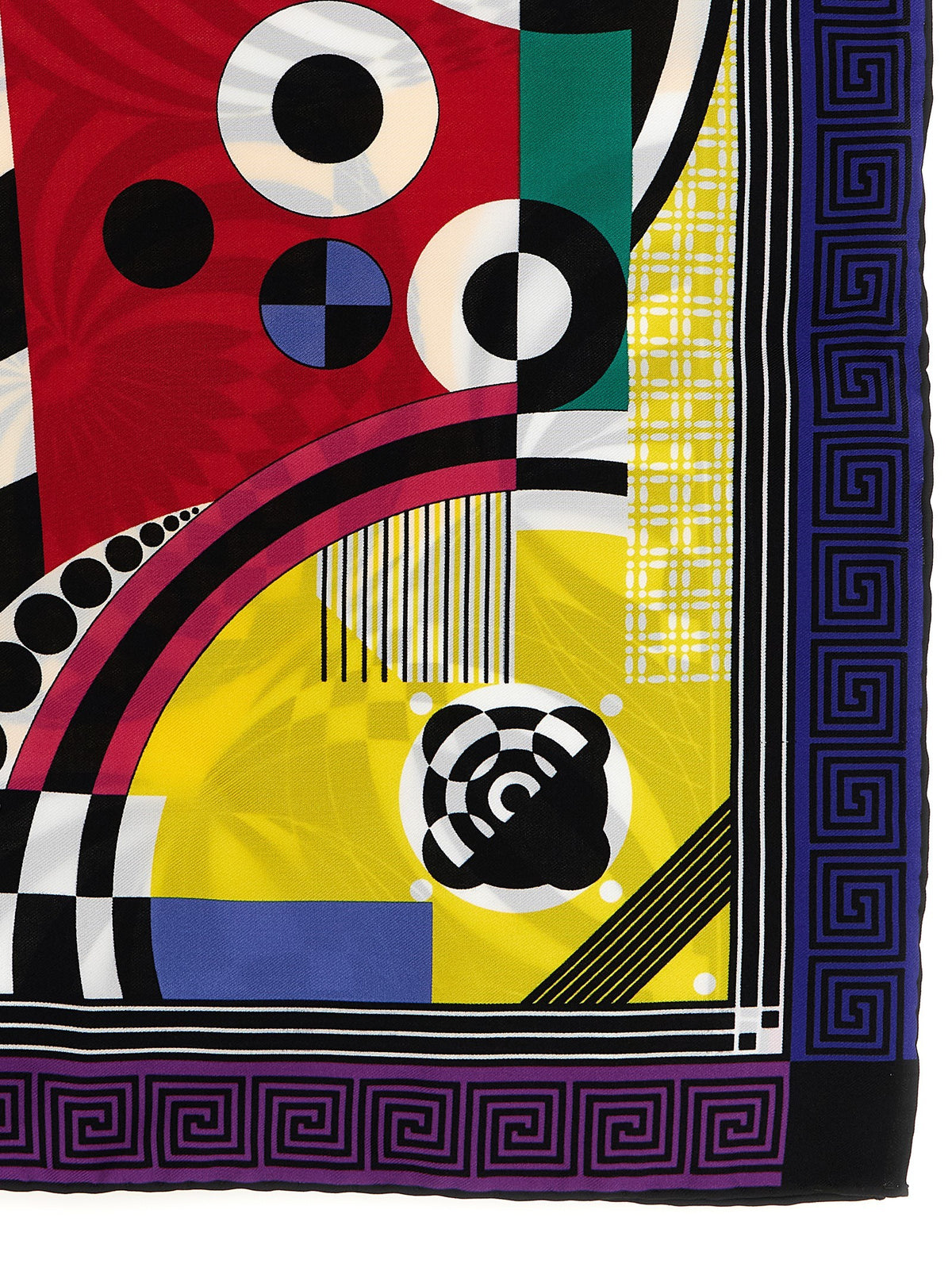 Versace - 'Theatre' print silk scarf