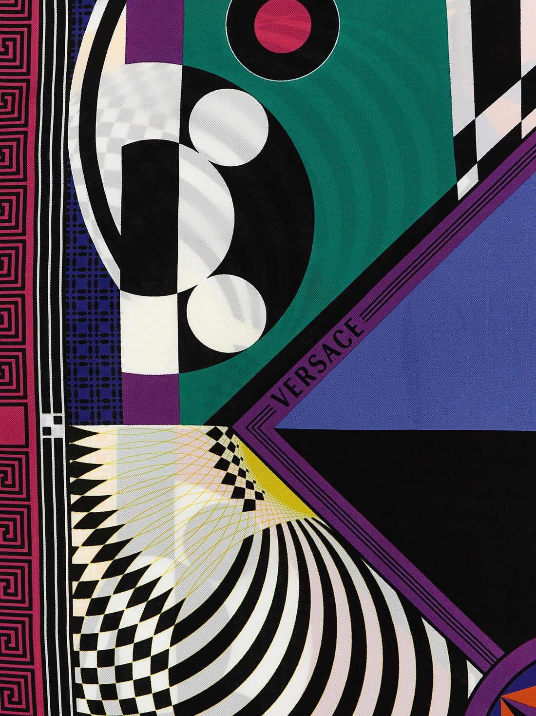 Versace - 'Theatre' print silk scarf MULTICOLOR U