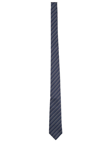 TIE WITH PRINT