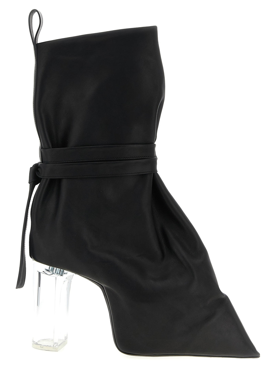 RICK OWENS - 'Tied Taco Kiss' ankle boots tied-taco-kiss-ankle-boots