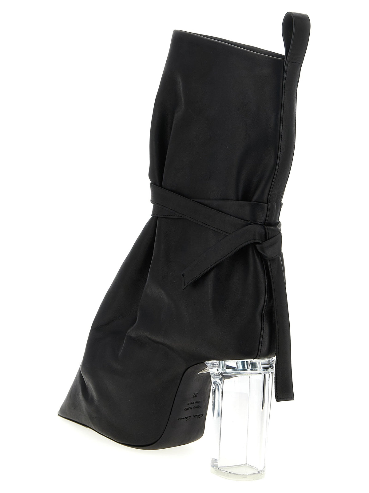 RICK OWENS - 'Tied Taco Kiss' ankle boots