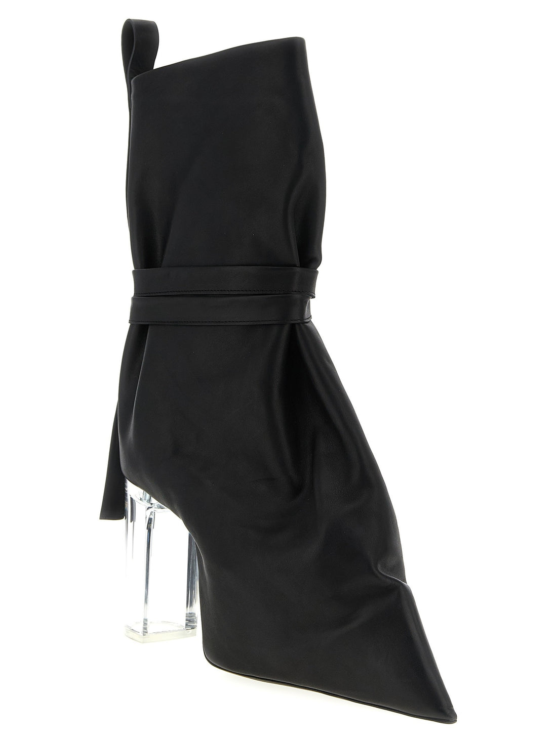 RICK OWENS - 'Tied Taco Kiss' ankle boots tied-taco-kiss-ankle-boots
