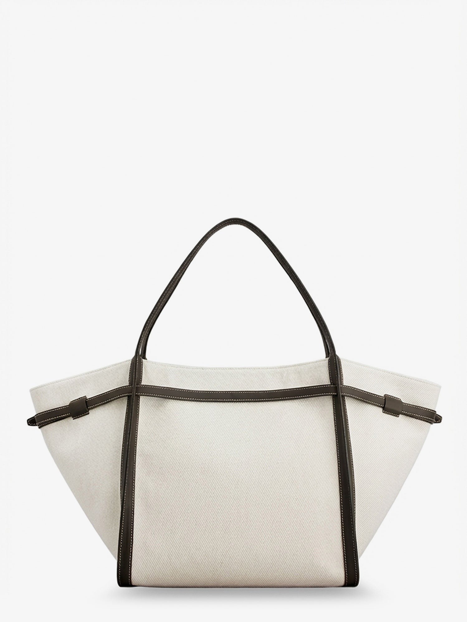 TOD'S TOD'S - Tim canvas and leather Medium Shopping Bag