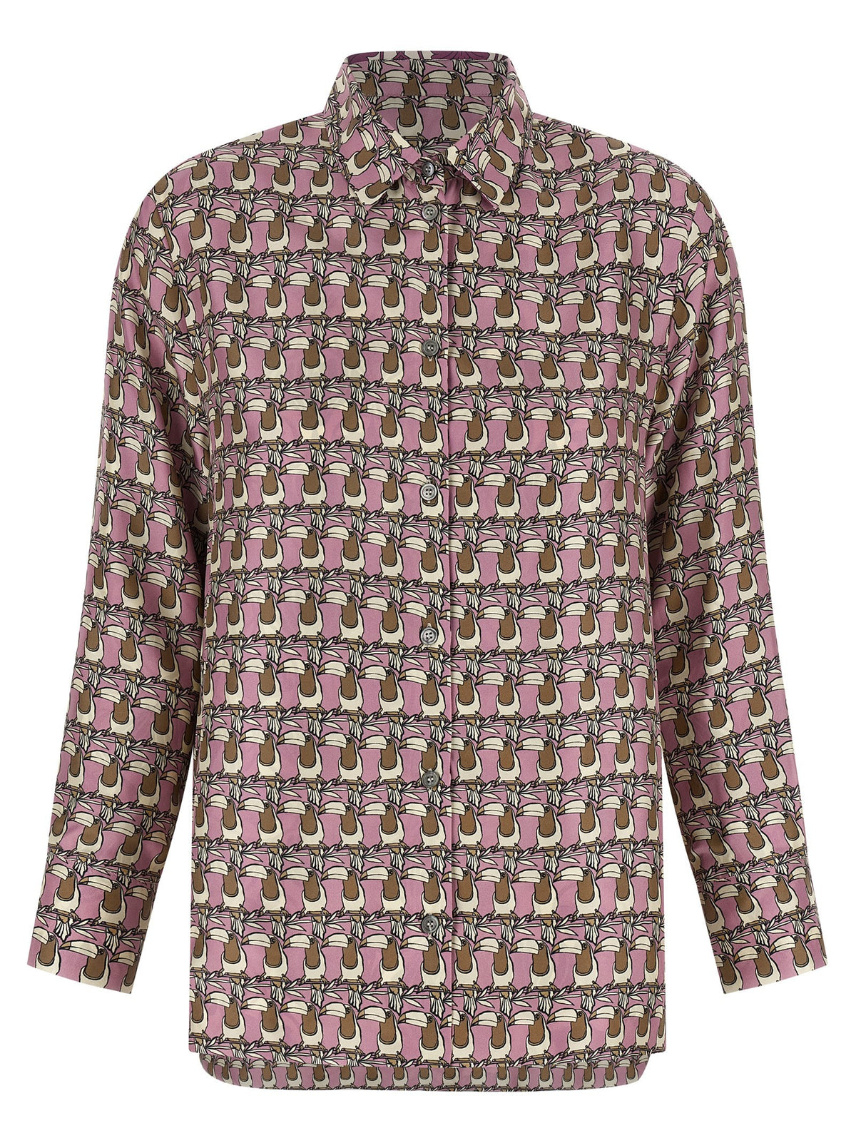 Max Mara - 'Times' reversible shirt MULTICOLOR