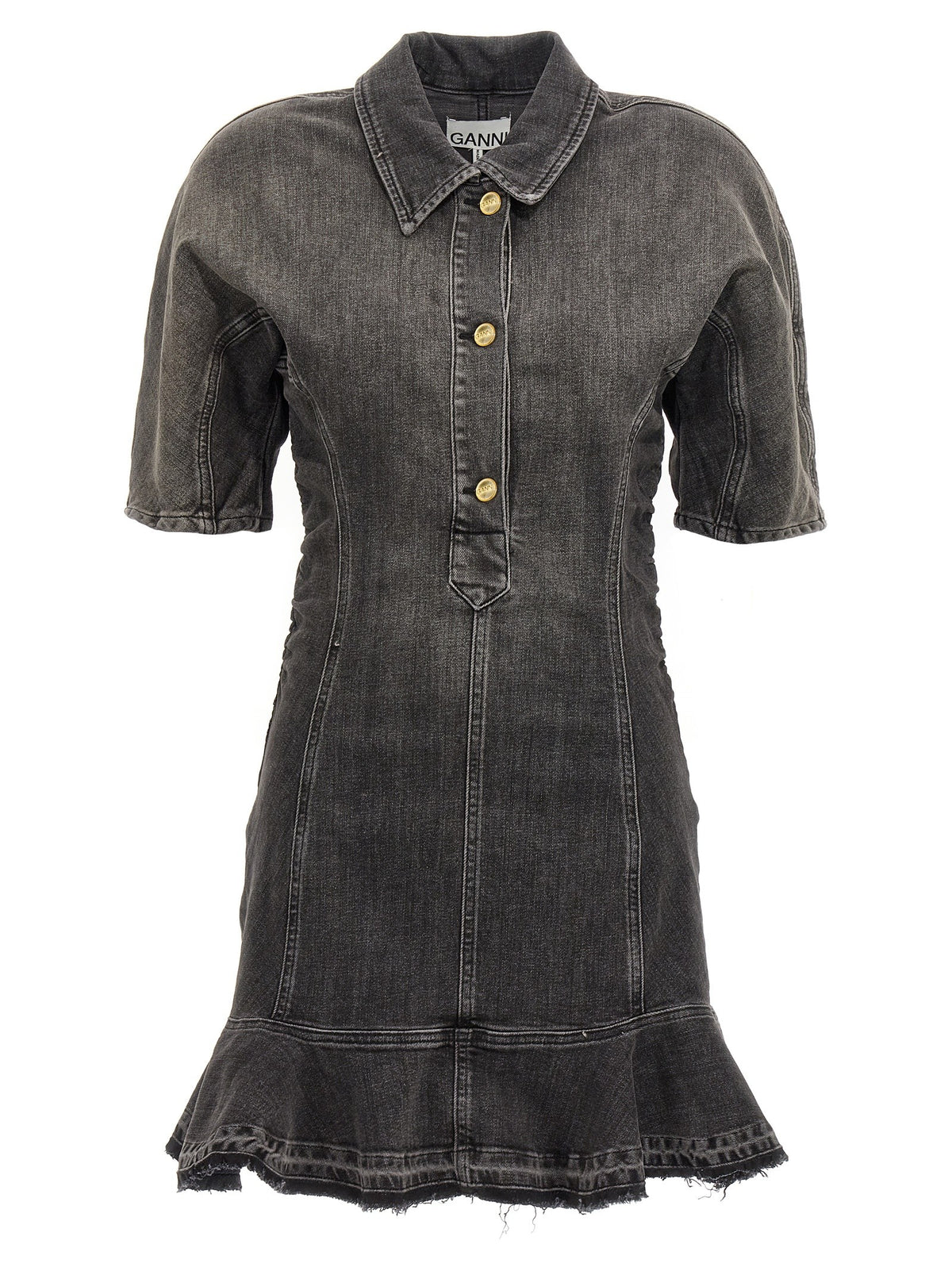 GANNI - 'Tint Edge' dress Black 34 EU