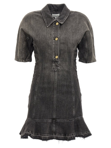 GANNI - 'Tint Edge' dress Black 34 EU