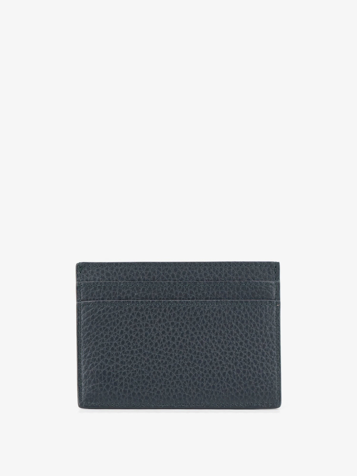 Saint Laurent - Tiny Cassandre textured leather card holder