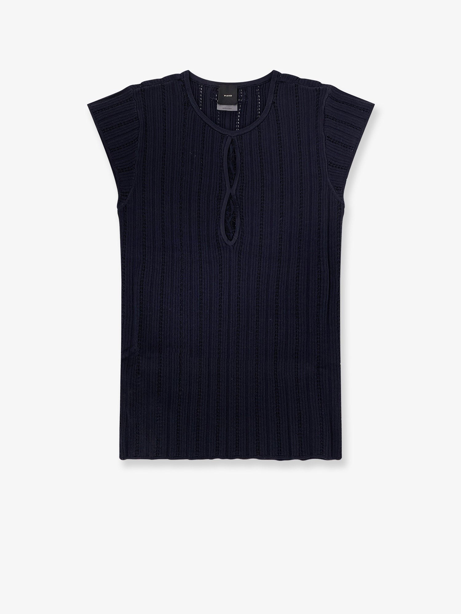 Tofane ribbed viscose blend sweater