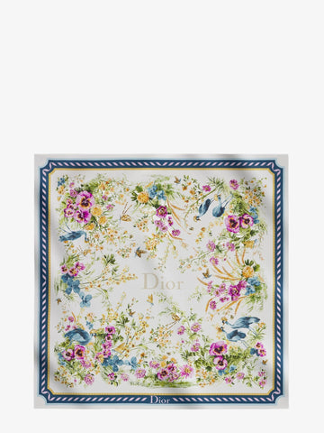 Dior Dior - Toile de Jouy Floral Garden Dioriviera 90 silk foulard