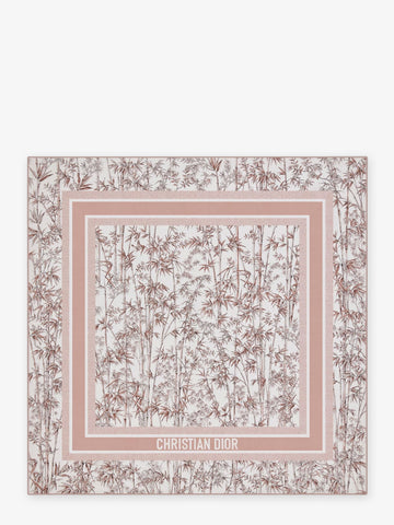 Toile de Jouy Natura silk foulard