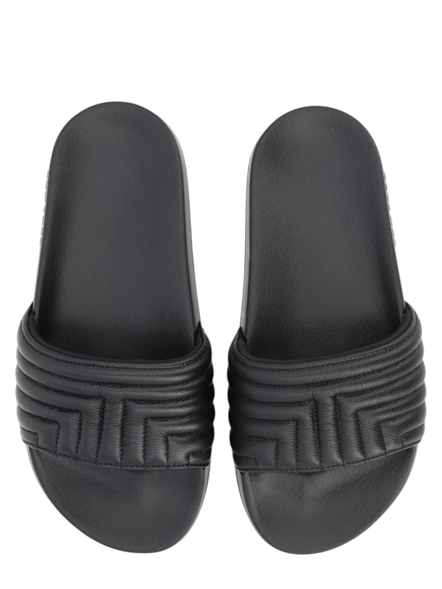 TOM FORD TOM FORD - Sandal Slipper in Leather - Black