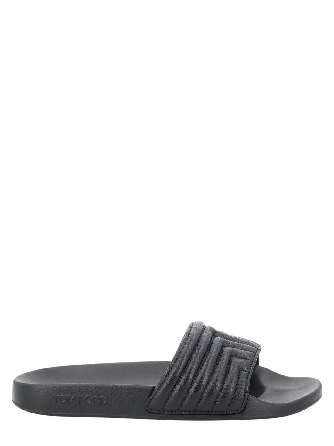 TOM FORD TOM FORD - Sandal Slipper in Leather - Black