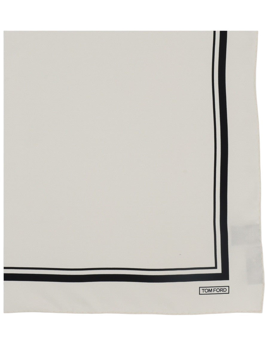 TOM FORD - Contrast Border Pocket Square - Ivory tom-ford-contrast-border-pocket-square-ivory-full-view-jpg