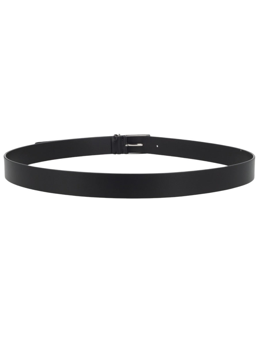 TOM FORD - Leather Belt With Keeper - Black tom-ford-leather-belt-with-keeper-black-back-jpg