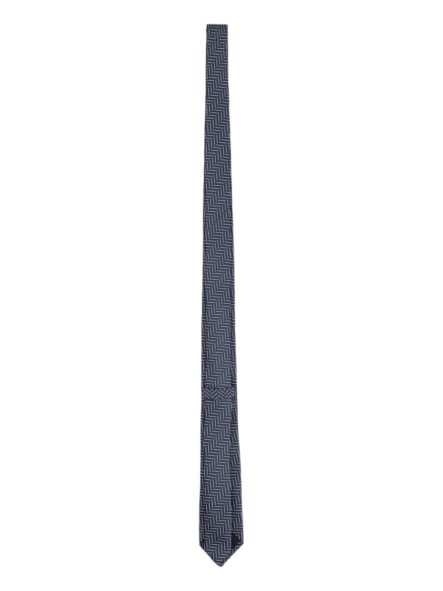 TOM FORD - Patterned Satin Tie - Navy Blue tom-ford-patterned-satin-tie-navy-blue-front-jpg