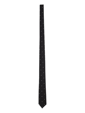 TOM FORD - Satin Tie - Black tom-ford-satin-tie-black-front-jpg